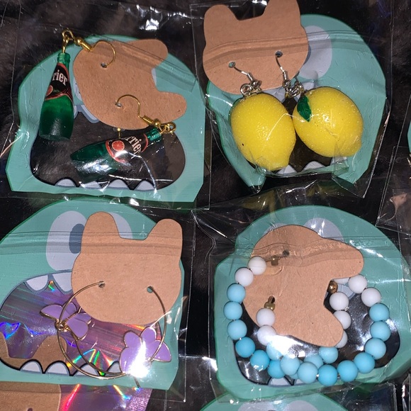 Earrings 14 pairs NEW - Picture 2 of 11